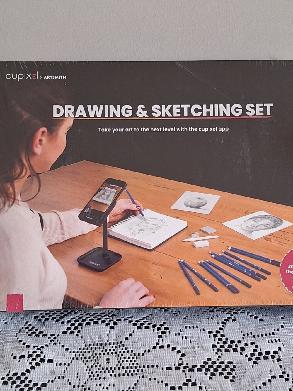 CUPIXEL Artsmith Drawing & Sketch Set Brand New Sealed in Box NIB Pencil Art Kit
